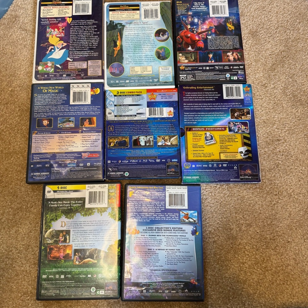 Disney 8 DVD Collections In Bundle - Picture 7 of 8